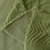 Plush Sherpa Fleece Sofa Cover with 3D Cable Knit Texture, Soft Cozy Throw Blanket