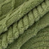 Plush Sherpa Fleece Sofa Cover with 3D Cable Knit Texture, Soft Cozy Throw Blanket