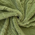 Plush Sherpa Fleece Sofa Cover with 3D Cable Knit Texture, Soft Cozy Throw Blanket