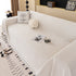 Solid Color Chenille Sofa Cover Blanket Furniture Covers for Sofas and Loveseats