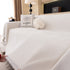 Solid Color Chenille Sofa Cover Blanket Furniture Covers for Sofas and Loveseats