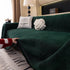 Solid Color Chenille Sofa Cover Blanket Furniture Covers for Sofas and Loveseats