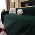 Solid Color Chenille Sofa Cover Blanket Furniture Covers for Sofas and Loveseats