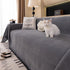 Solid Color Chenille Sofa Cover Blanket Furniture Covers for Sofas and Loveseats