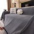 Solid Color Chenille Sofa Cover Blanket Furniture Covers for Sofas and Loveseats