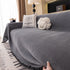 Solid Color Chenille Sofa Cover Blanket Furniture Covers for Sofas and Loveseats