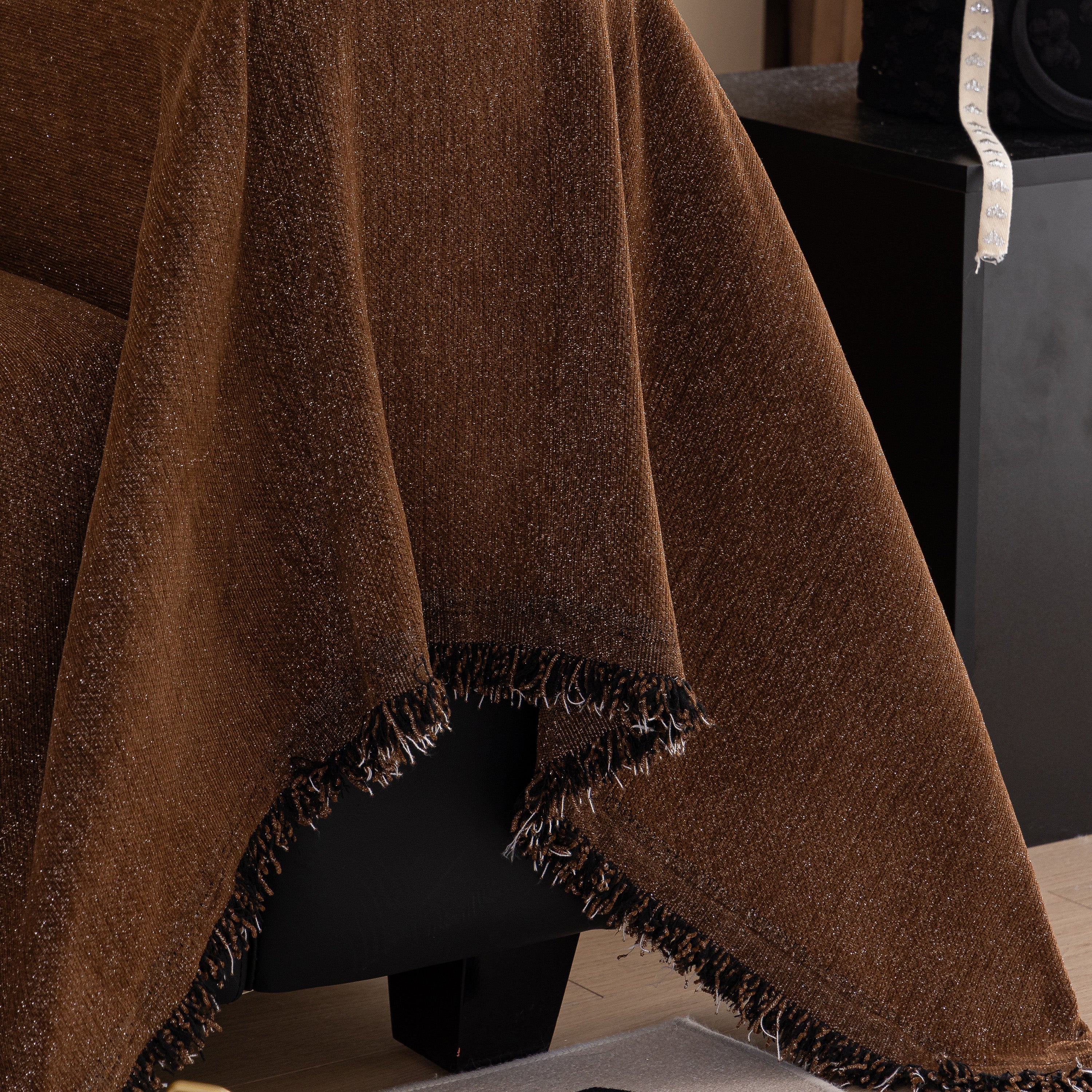 Solid Color Chenille Sofa Cover Blanket Furniture Covers for Sofas and Loveseats