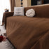 Solid Color Chenille Sofa Cover Blanket Furniture Covers for Sofas and Loveseats