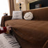Solid Color Chenille Sofa Cover Blanket Furniture Covers for Sofas and Loveseats