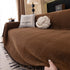 Solid Color Chenille Sofa Cover Blanket Furniture Covers for Sofas and Loveseats