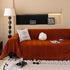 Solid Color Chenille Sofa Cover Blanket Furniture Covers for Sofas and Loveseats