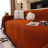 Solid Color Chenille Sofa Cover Blanket Furniture Covers for Sofas and Loveseats