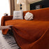 Solid Color Chenille Sofa Cover Blanket Furniture Covers for Sofas and Loveseats