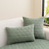 Geometric Quilted Corduroy Couch Topper, Non-Slip Padded Sofa Protector Cover for Pets