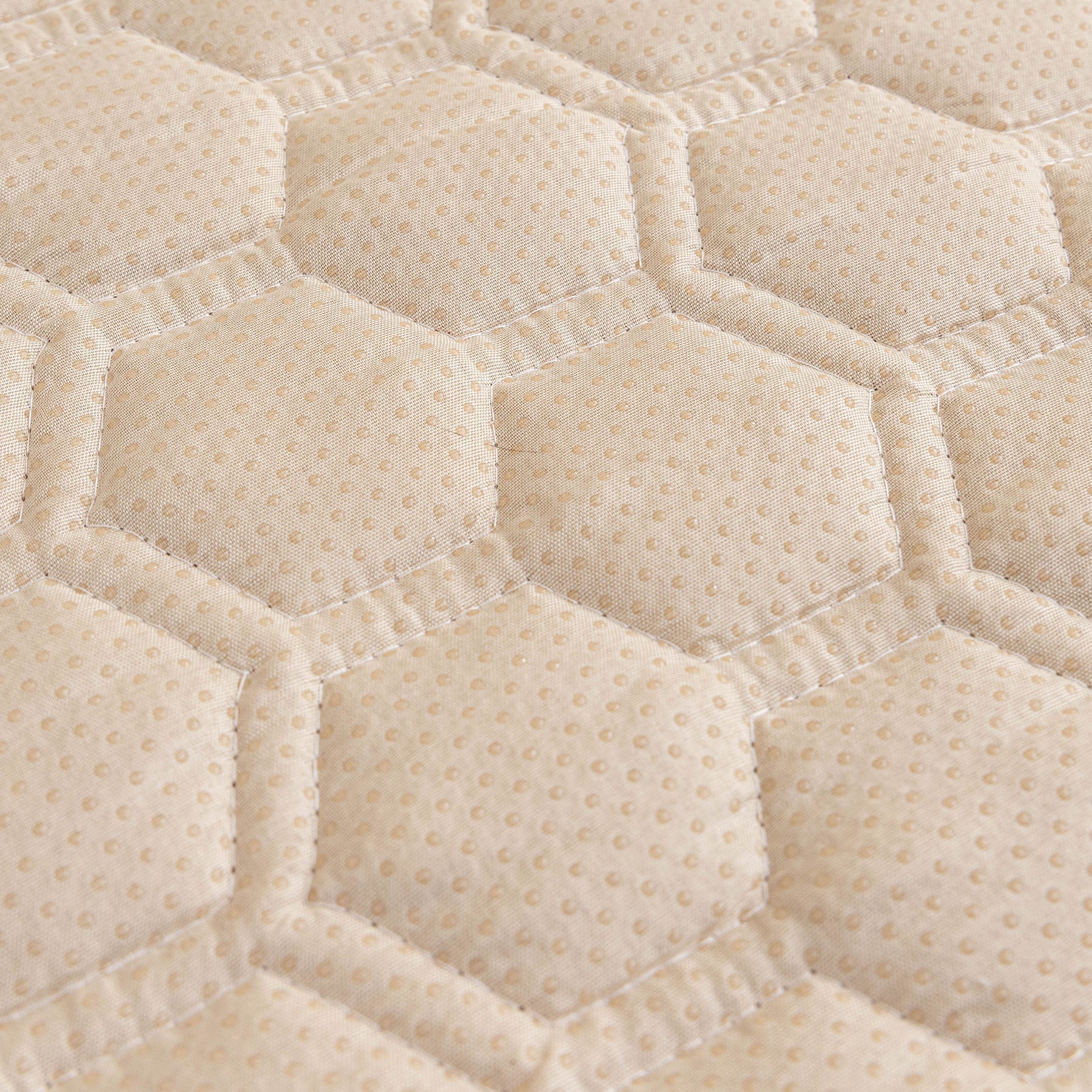 Geometric Quilted Corduroy Couch Topper, Non-Slip Padded Sofa Protector Cover for Pets