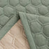 Geometric Quilted Corduroy Couch Topper, Non-Slip Padded Sofa Protector Cover for Pets