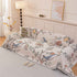 Farmhouse Chenille Sofa Throw Cover, Botanical Bird & Floral Jacquard Couch Protector
