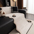 Textured Sofa Seat Cover with Wave Edge – Non-Slip, Washable Couch Throw Protector