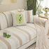 Striped Non-Slip Cooling Couch Cover, Summer Couch Pads for Seat Back Armrest