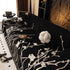 Modern Abstract Floral Sofa Throw Blanket, Decor Furniture Protector for Living Room