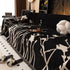 Modern Abstract Floral Sofa Throw Blanket, Decor Furniture Protector for Living Room