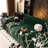 Modern Abstract Floral Sofa Throw Blanket, Decor Furniture Protector for Living Room