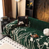 Modern Abstract Floral Sofa Throw Blanket, Decor Furniture Protector for Living Room