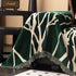 Modern Abstract Floral Sofa Throw Blanket, Decor Furniture Protector for Living Room