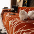 Modern Abstract Floral Sofa Throw Blanket, Decor Furniture Protector for Living Room