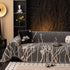 Modern Abstract Floral Sofa Throw Blanket, Decor Furniture Protector for Living Room