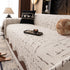 Chenille Sofa Cover Throw Blanket Woven Textured Decorative Furniture Slipcover