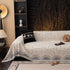 Chenille Sofa Cover Throw Blanket Woven Textured Decorative Furniture Slipcover