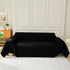 Solid Color Chenille Sofa Throw Blanket, Soft & Plush Decorative Couch Throw Cover