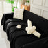 Solid Color Chenille Sofa Throw Blanket, Soft & Plush Decorative Couch Throw Cover