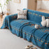 Bohemian Geometric Sofa Throw Cover, Cozy & Protective Ethnic-Inspired Couch Cover - TaroTextile
