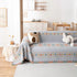 Bohemian Geometric Sofa Throw Cover, Cozy & Protective Ethnic-Inspired Couch Cover - TaroTextile