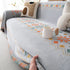 Bohemian Geometric Sofa Throw Cover, Cozy & Protective Ethnic-Inspired Couch Cover - TaroTextile