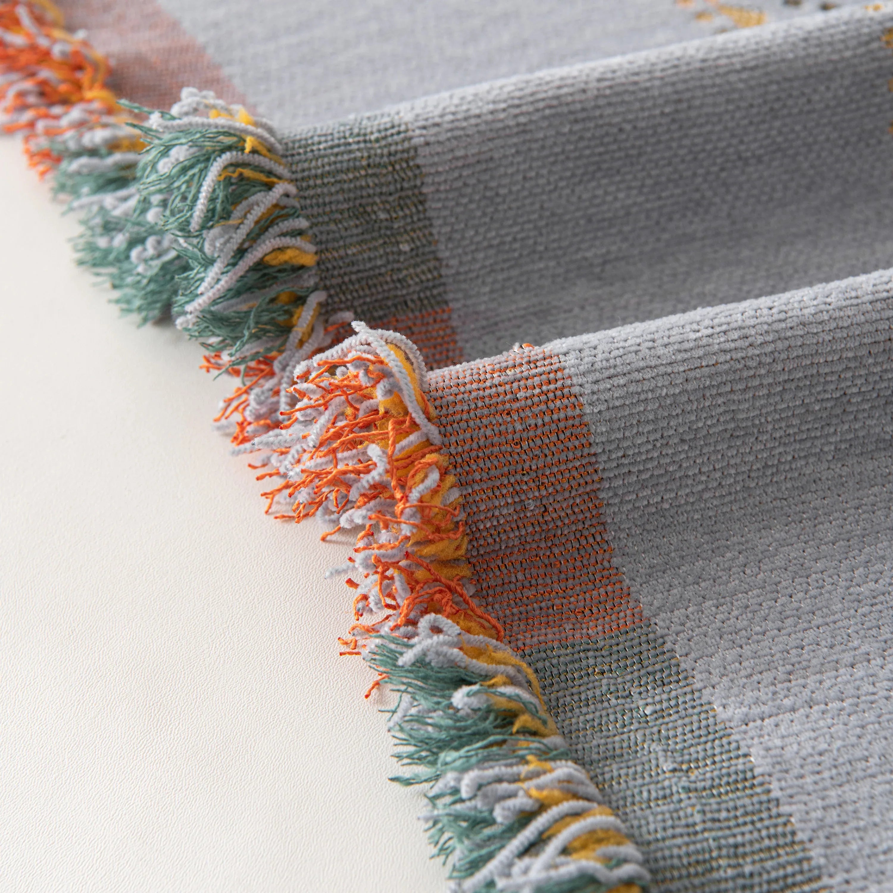 Bohemian Geometric Sofa Throw Cover, Cozy & Protective Ethnic-Inspired Couch Cover - TaroTextile