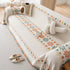 Bohemian Geometric Sofa Throw Cover, Cozy & Protective Ethnic-Inspired Couch Cover - TaroTextile