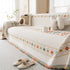 Bohemian Geometric Sofa Throw Cover, Cozy & Protective Ethnic-Inspired Couch Cover - TaroTextile