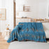 Bohemian Geometric Sofa Throw Cover, Cozy & Protective Ethnic-Inspired Couch Cover - TaroTextile