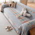 Bohemian Geometric Sofa Throw Cover, Cozy & Protective Ethnic-Inspired Couch Cover - TaroTextile