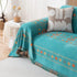 Bohemian Geometric Sofa Throw Cover, Cozy & Protective Ethnic-Inspired Couch Cover - TaroTextile