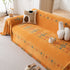 Bohemian Geometric Sofa Throw Cover, Cozy & Protective Ethnic-Inspired Couch Cover - TaroTextile