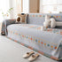 Bohemian Geometric Sofa Throw Cover, Cozy & Protective Ethnic-Inspired Couch Cover - TaroTextile