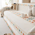 Bohemian Geometric Sofa Throw Cover, Cozy & Protective Ethnic-Inspired Couch Cover - TaroTextile