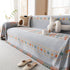 Bohemian Geometric Sofa Throw Cover, Cozy & Protective Ethnic-Inspired Couch Cover - TaroTextile