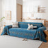 Bohemian Geometric Sofa Throw Cover, Cozy & Protective Ethnic-Inspired Couch Cover - TaroTextile