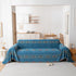 Bohemian Geometric Sofa Throw Cover, Cozy & Protective Ethnic-Inspired Couch Cover - TaroTextile