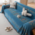 Bohemian Geometric Sofa Throw Cover, Cozy & Protective Ethnic-Inspired Couch Cover - TaroTextile